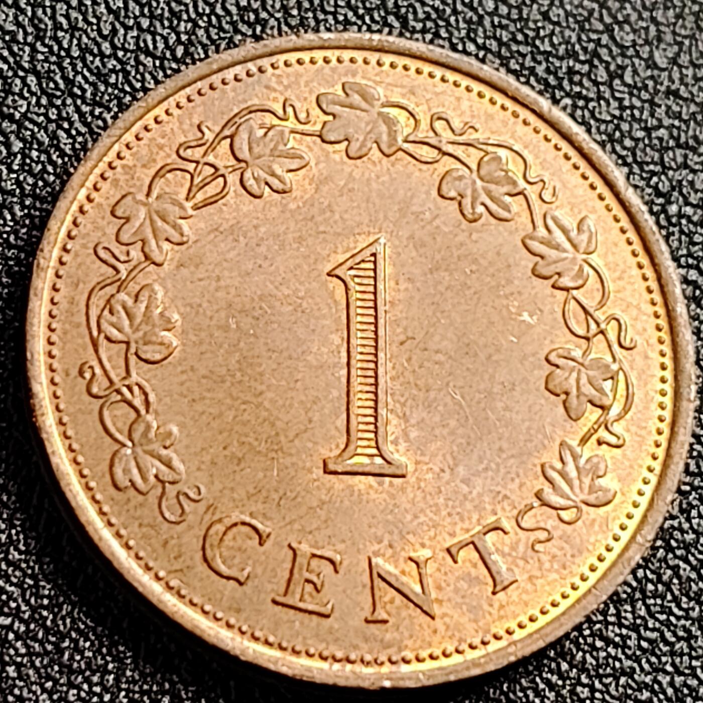 泉币菌-第122场-精品福利场 带光美品 马耳他1分硬币 圣乔治十字旗 摇钱树青铜 欧洲币