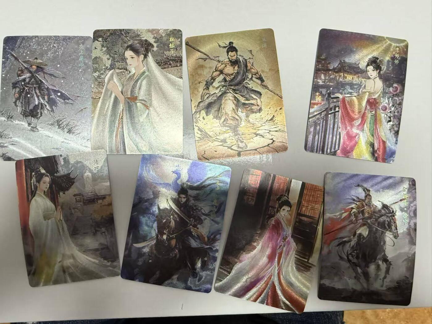 龙虎卡牌第六一场 （无佣金，单场满200元包邮，欢迎送拍） 【编号543】半粗套卡 喵咔咔 百相豪侠录 天罡篇（含36天罡及所有特卡及异色卡 全套编号543）