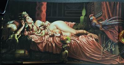 天玑星卡拍第134期《11.3周一截拍》持续收拍收评中 满赠卡需备注 - 【亲签复制画】商·妲己祸国