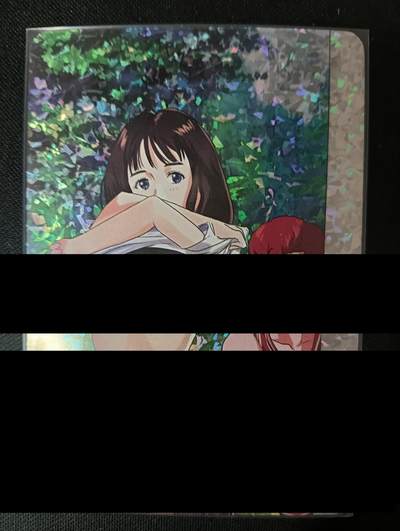 花开卡拍第45期（11月2号周日截拍，品控勿拍!!!拍品不寄存，运费5元，自制卡难免瑕疵，可能存在轻微撞角爆边等出厂瑕疵，品控介意勿拍！） - 卡孵卡晴子与樱木艺术版 猫眼闪