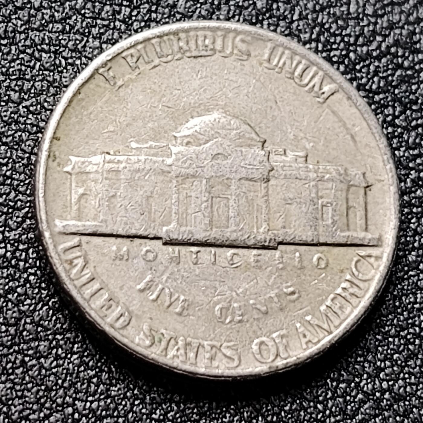 泉币菌-第121场-精品福利场 美国5美分1980年 杰斐逊.总统币硬币.蒙蒂塞洛庄园.21.2mm