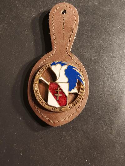 老王徽章第160期 - 法国第158步兵团证章 