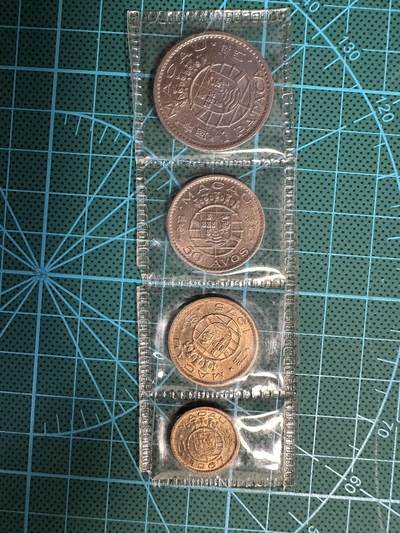 蒂克钱币-第54场 外国精品套币 银币专场 - 澳门 硬币一组