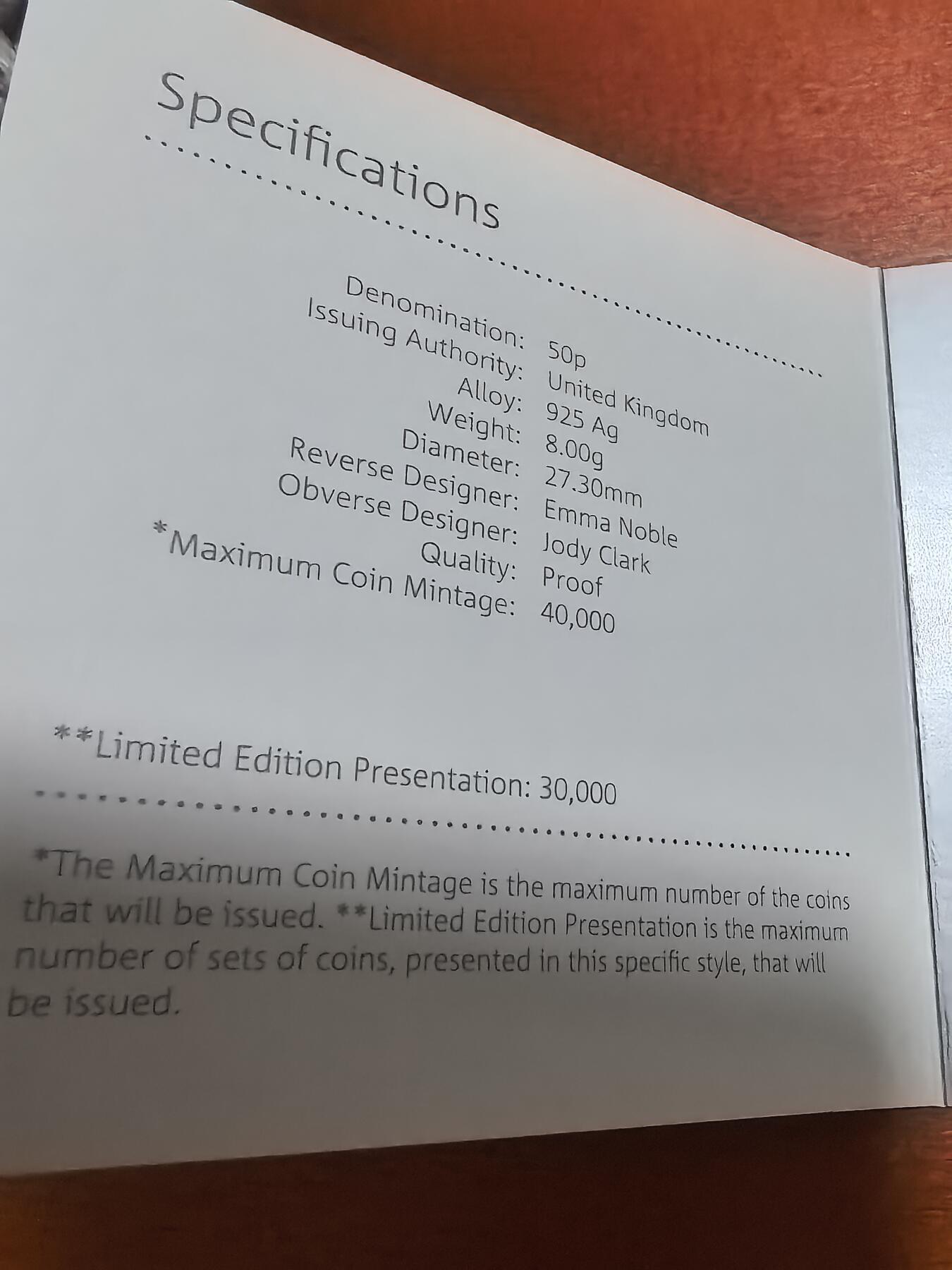 长老汇蛇年精选第六十九场拍卖 2017英国彼得兔系列汤姆猫50便士精制彩色银币，原盒证