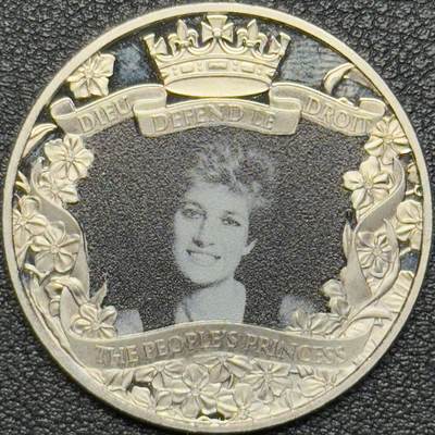 ＜小葵钱铺＞第64期·克朗币·套币·银币场·满200包邮，不寄存·3号发货 - 直布罗陀2021年戴安娜王妃诞辰60周年1/2克朗纪念币