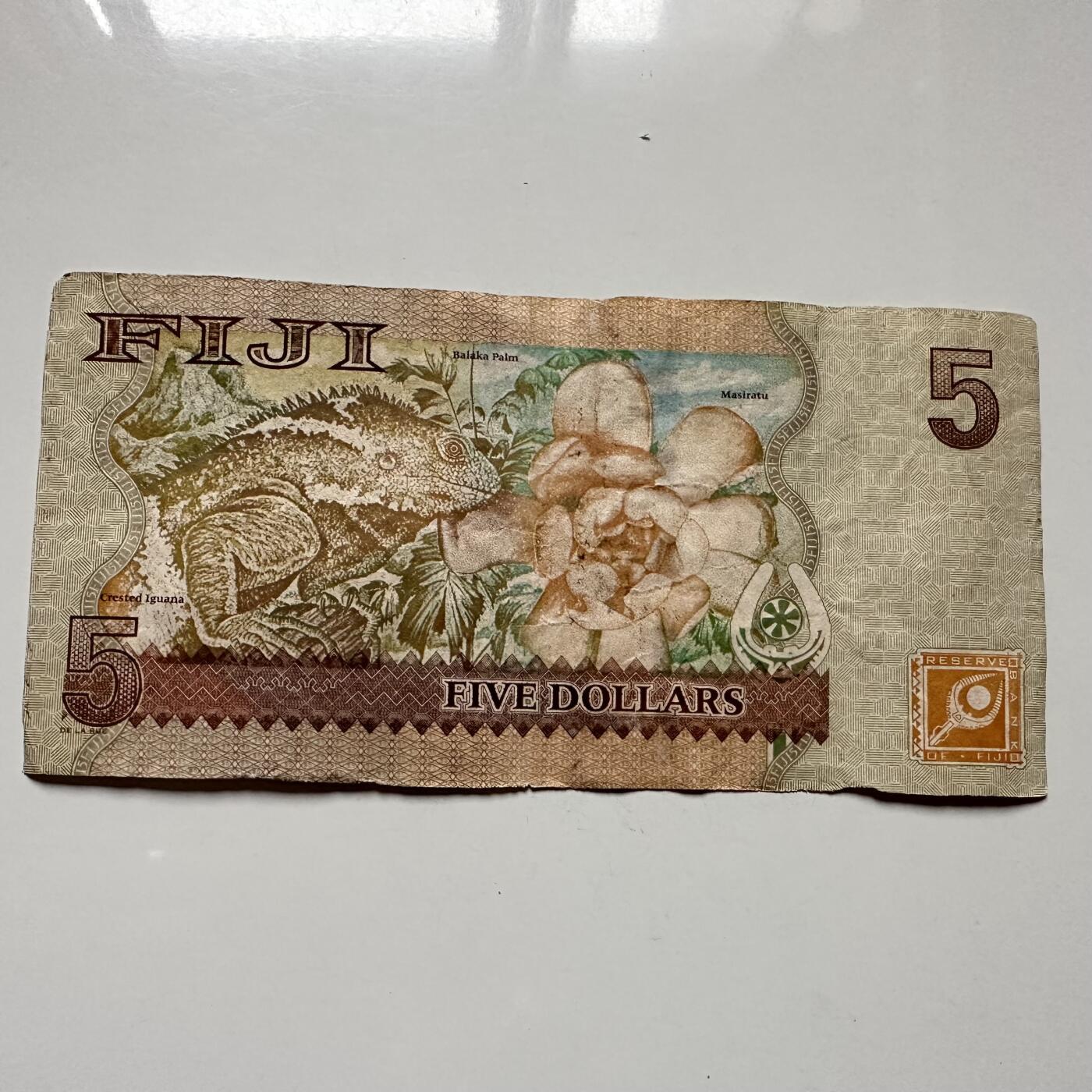 🌹外币初藏🌹🐯2025年第122场  每周二四六晚8️⃣点 接代拍 斐济2007年¥5