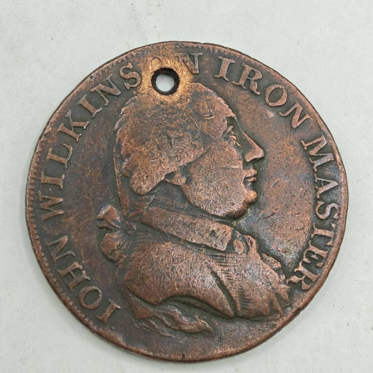 【淘币小摊】限时拍第七百八十四拍  老铜币场  满百包邮可预留两周  周一统一发货  英国1793年半便士铜币代币