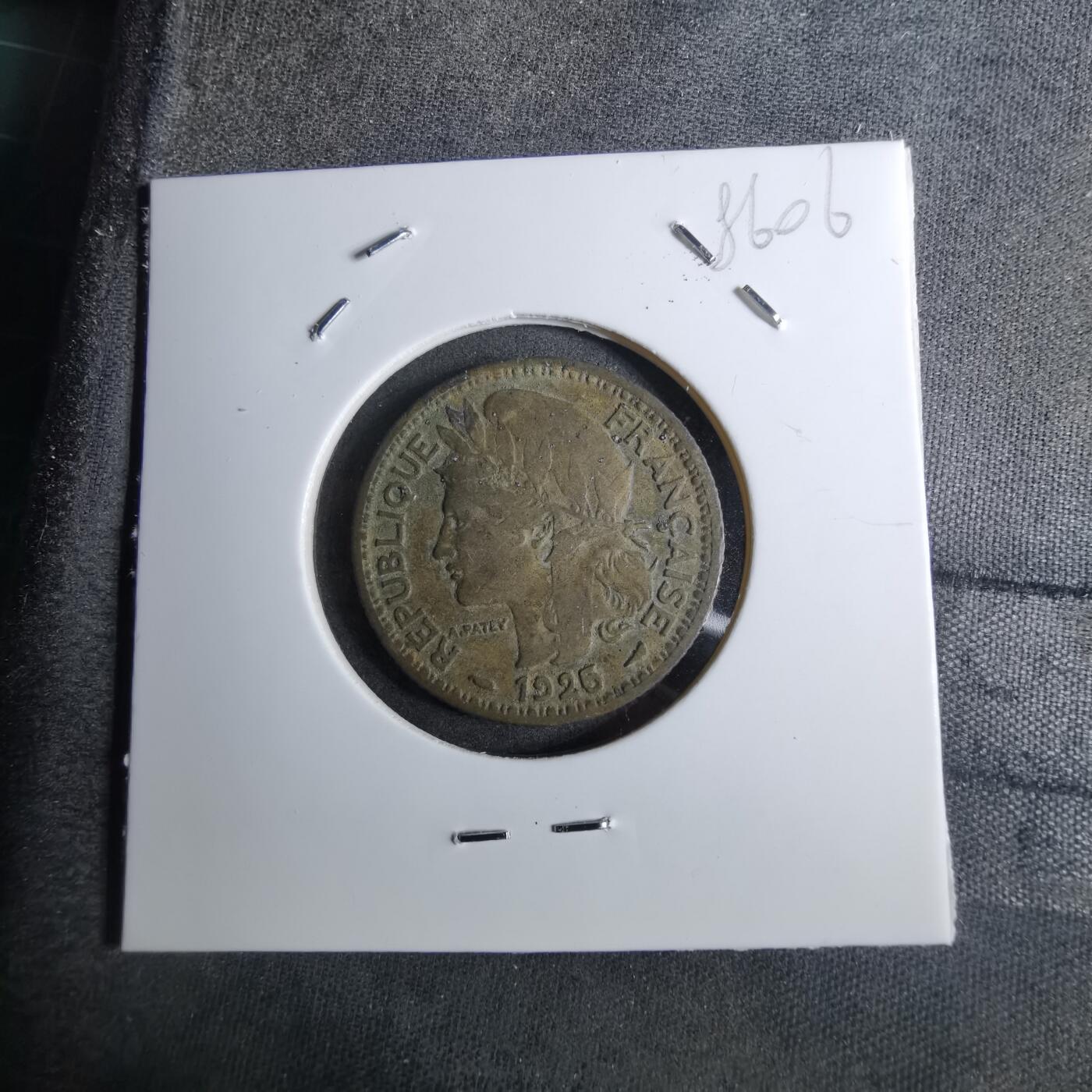 沼泽如烟--第886场 多哥1925年1法郎