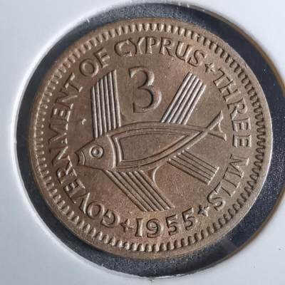 沼泽如烟--第886场 - 塞浦路斯1955年3米尔