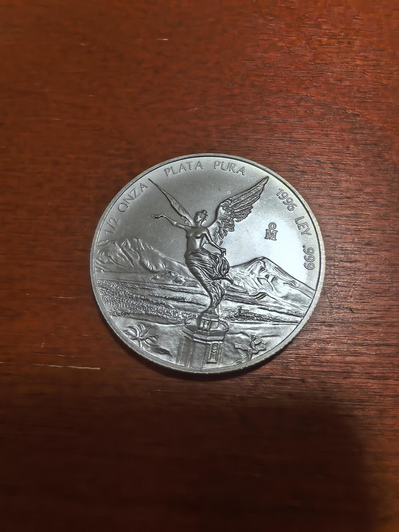 长老汇蛇年精选第六十九场拍卖 1996墨西哥胜利女神1/2盎司银币