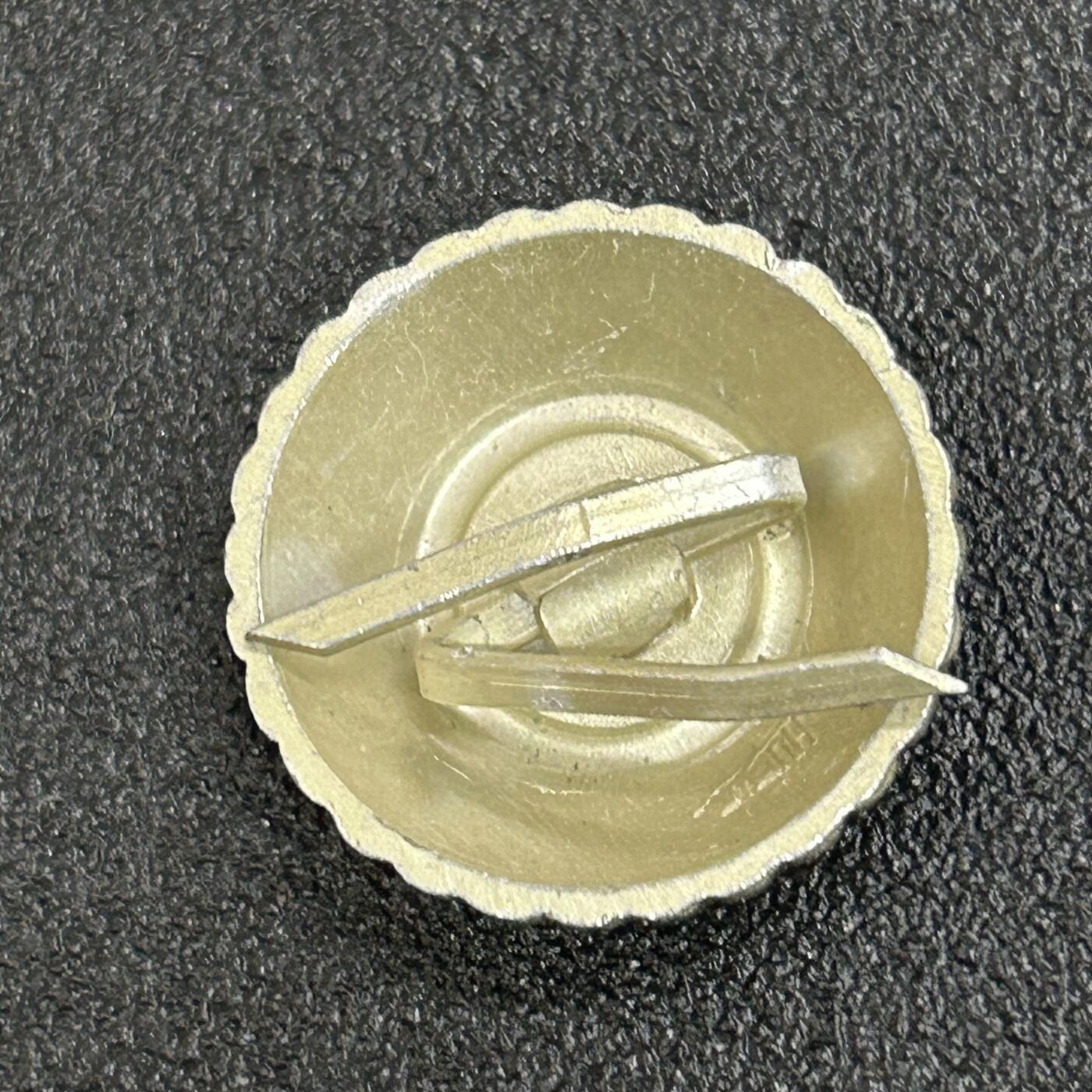 西秦中古拍卖第六十三期 德国 德军早期帽徽 银色