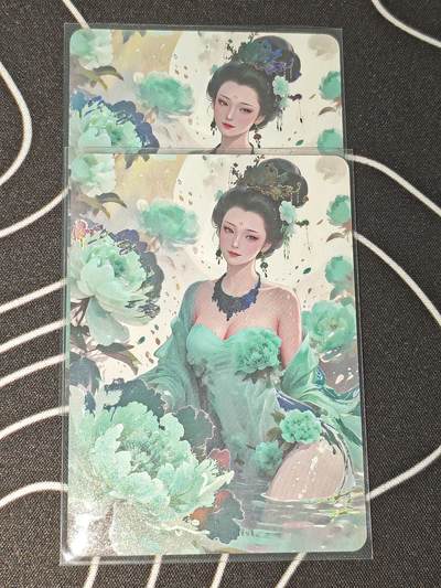 绝对不正常的拍卖场 不寄存! - 绘天阁杨贵妃带特卡（一张初始服饰，一张带点）