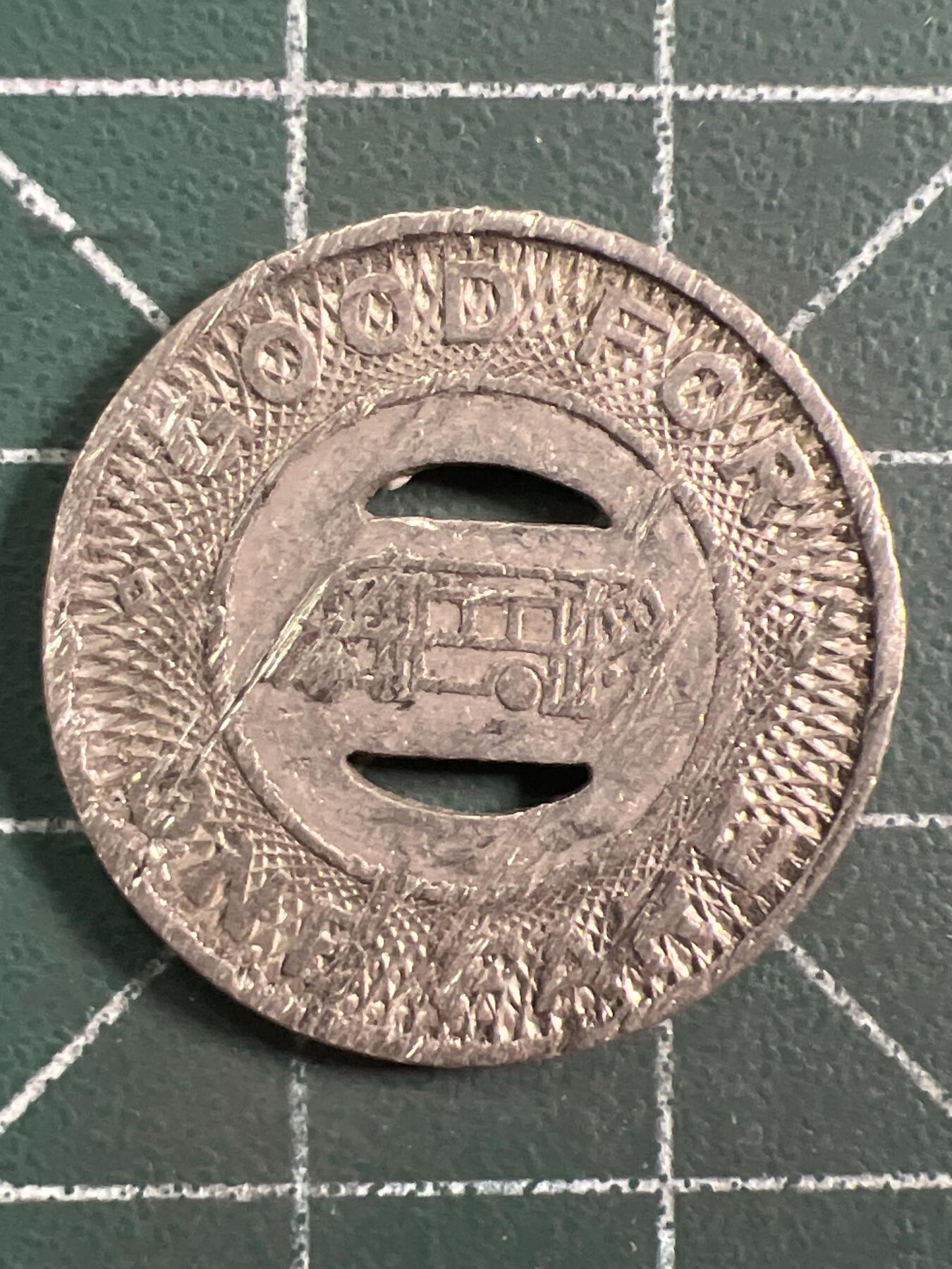 第1035 硬币专场 （无押金，捡漏，全场50包邮，偏远地区除外，接收代拍业务，本店十天发一次货） 公交代用币