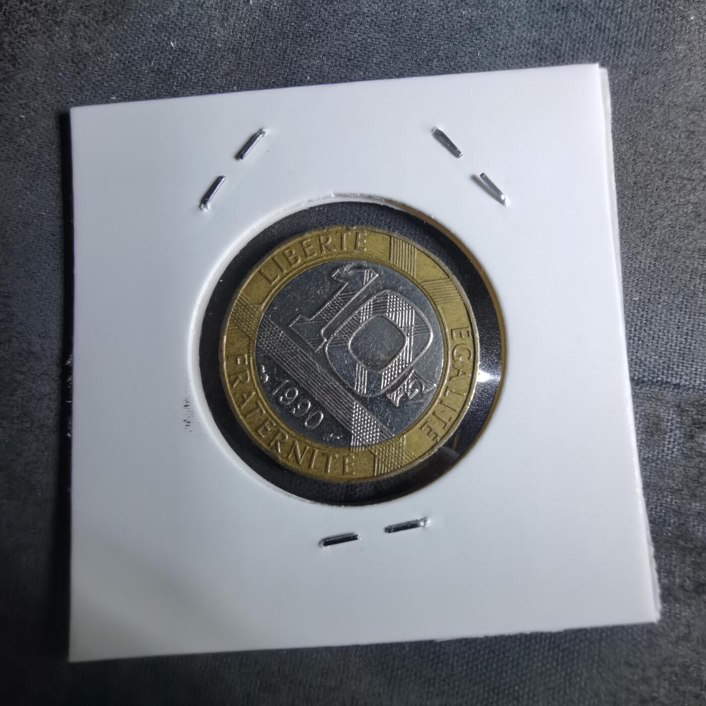 沼泽如烟--第886场 法国1990年10法郎