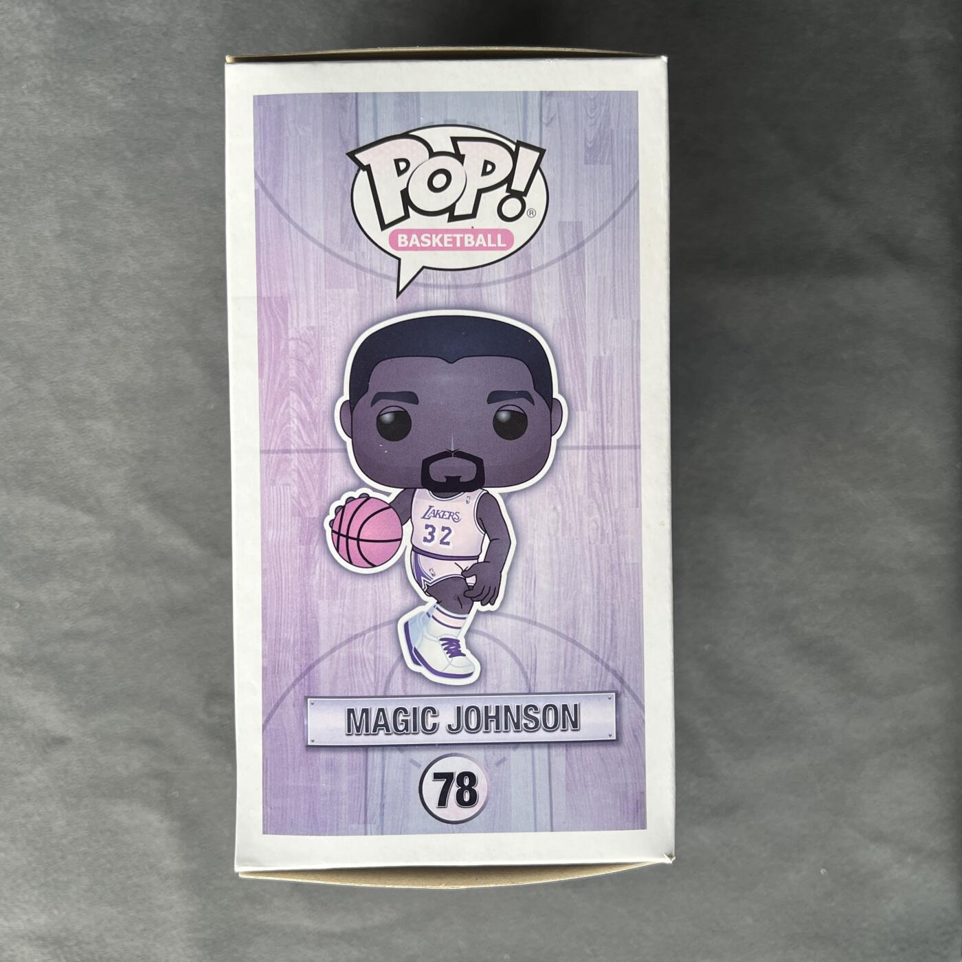 锦色铺子的潮玩第四期 🌸🌸🌸免佣金🌸 🌸🌸   POP NBA:Legends-MAGIC Johnson  NBA传奇系列POP公仔 魔术师约翰逊-湖人队主场队服）