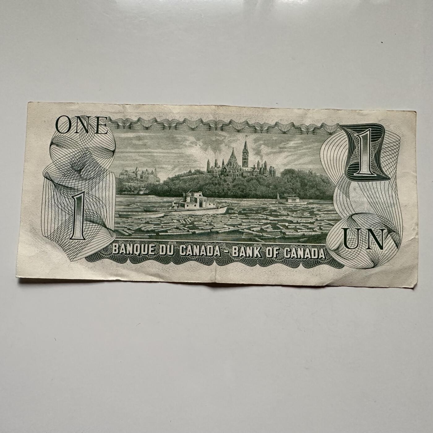 🌹外币初藏🌹🐯2025年第122场  每周二四六晚8️⃣点 接代拍 加拿大1973年¥1 b