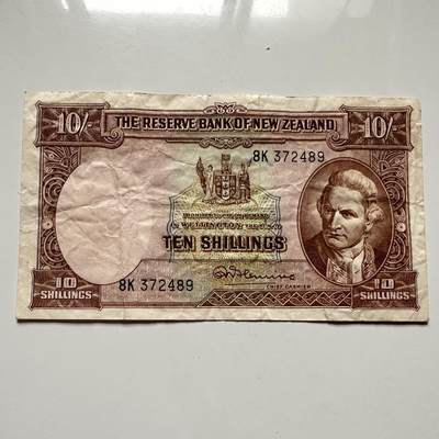 🌹外币初藏🌹🐯2025年第122场  每周二四六晚8️⃣点 接代拍 - 新西兰1940版10先令