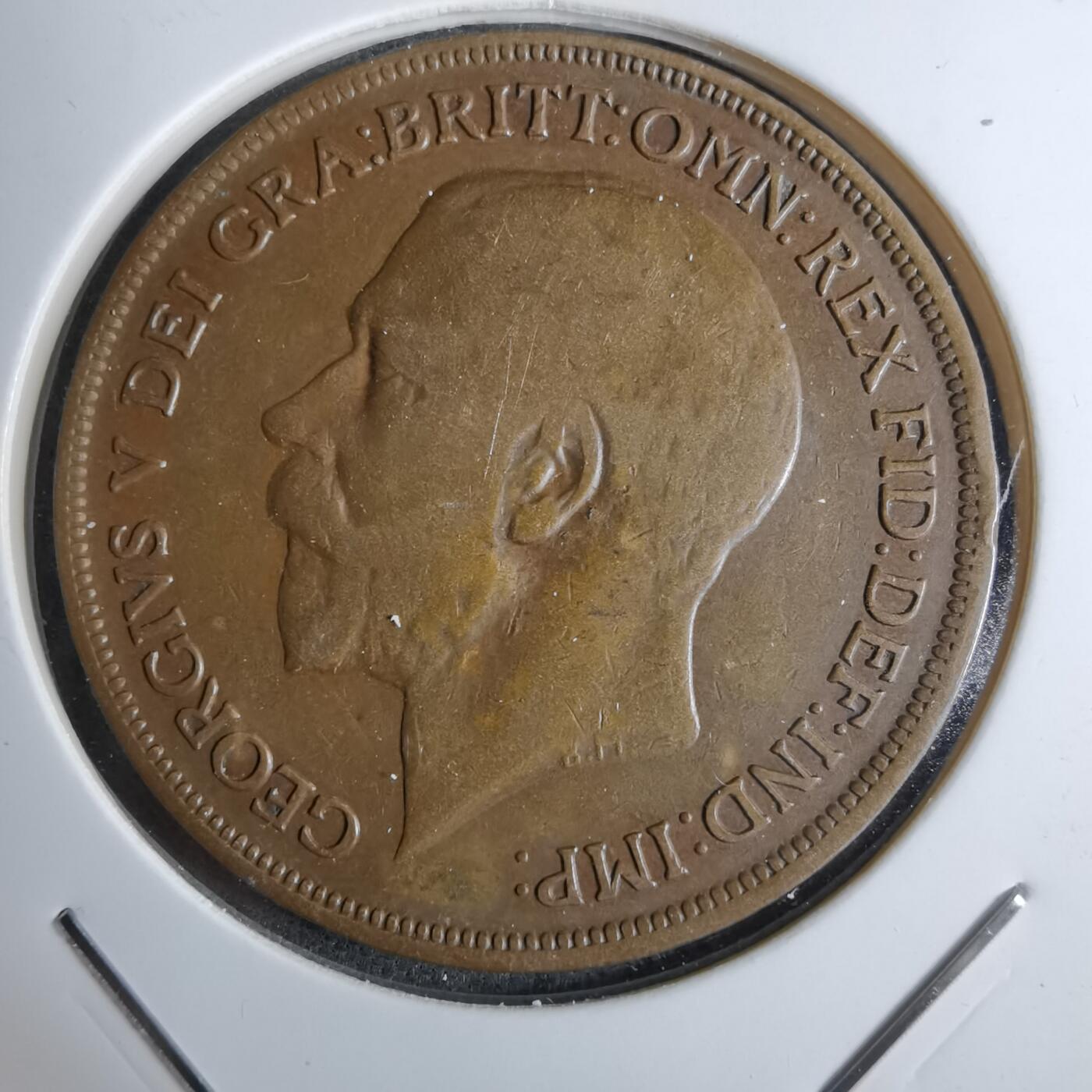 沼泽如烟--第886场 英国1916年1便士