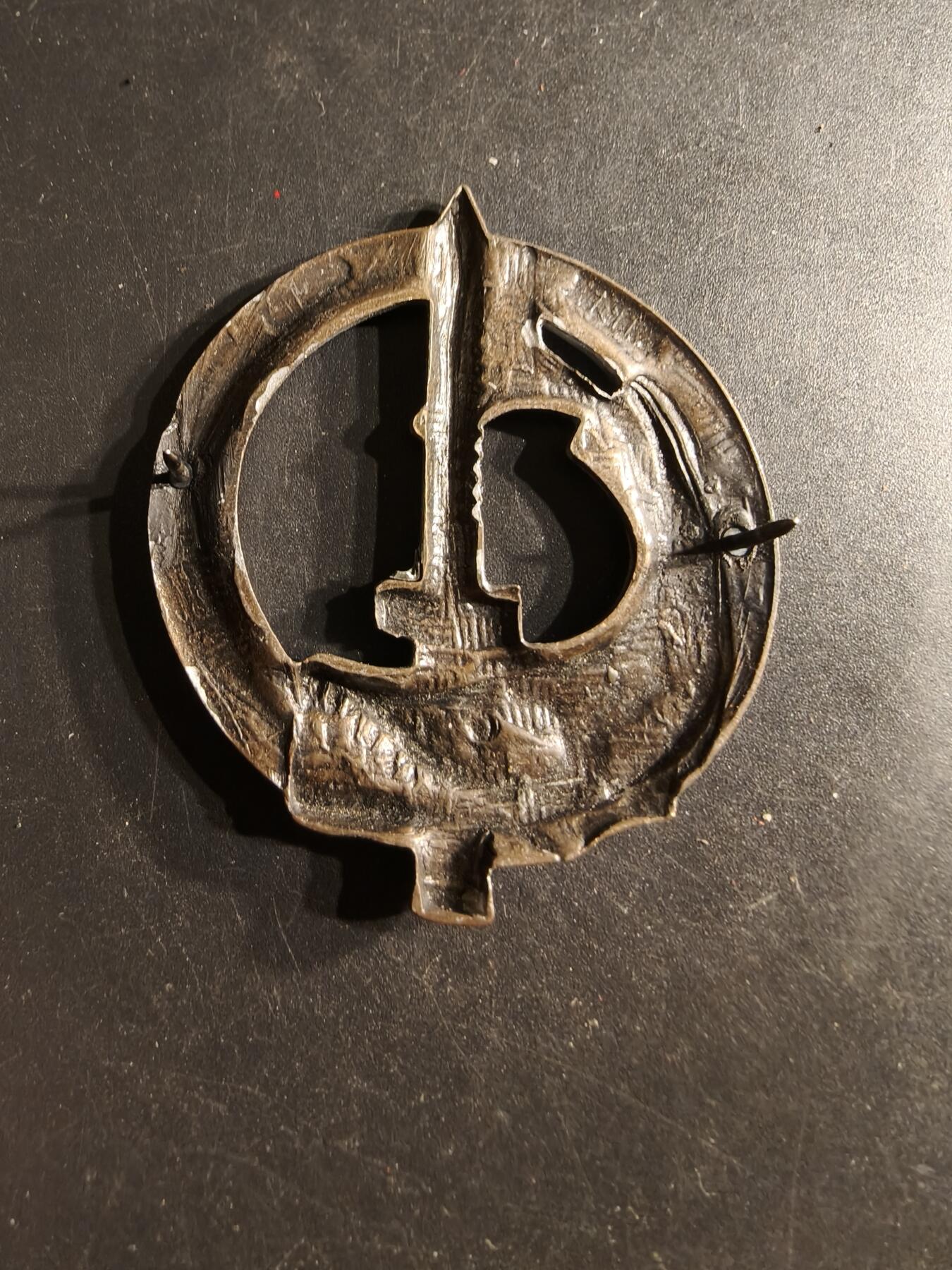 老王徽章第160期  法国海军银级水下干预专家潜水员证章