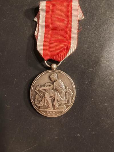 老王徽章第160期 - 法国银级鲁昂工业协会奖章 