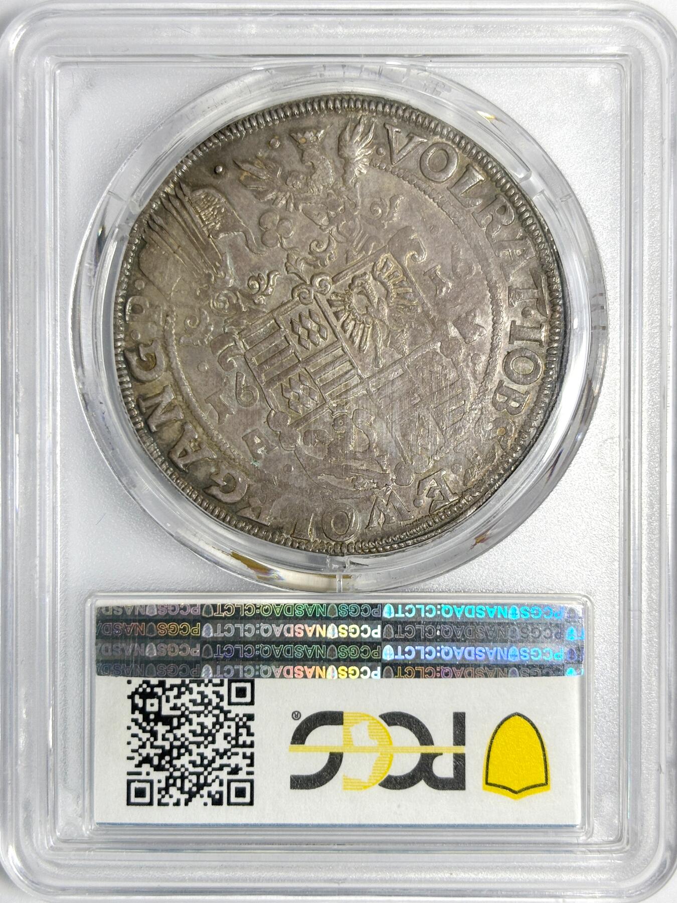 【雨安】【世界币章112-113期】周五/周六 两场连拍 2025-11-01 周六 19:30 保真 8秒倒数自动落锤 高效拍卖 [评级德国] Germany 德国 德意志 曼斯菲尔德 1泰勒 1616年 屠龙 PCGS-AU58