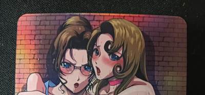 花开卡拍第45期（11月2号周日截拍，品控勿拍!!!拍品不寄存，运费5元，自制卡难免瑕疵，可能存在轻微撞角爆边等出厂瑕疵，品控介意勿拍！） - 柯南双女主 壁咚特藏卡 彩闪