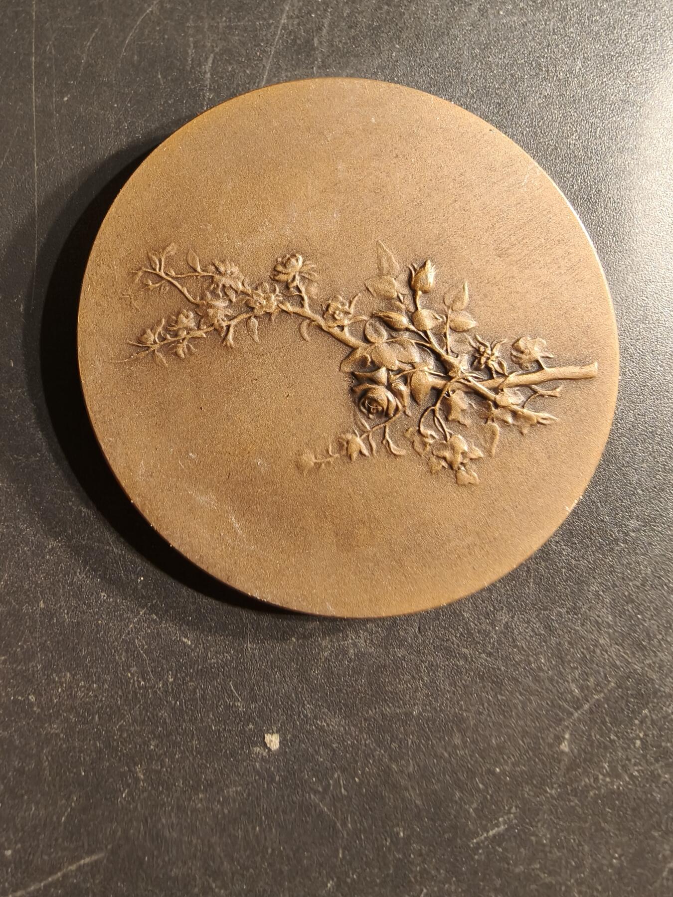 老王徽章第160期  法国玛丽安娜大铜章      大师亨利杜布瓦作品     直径44mm.    重量39.2g