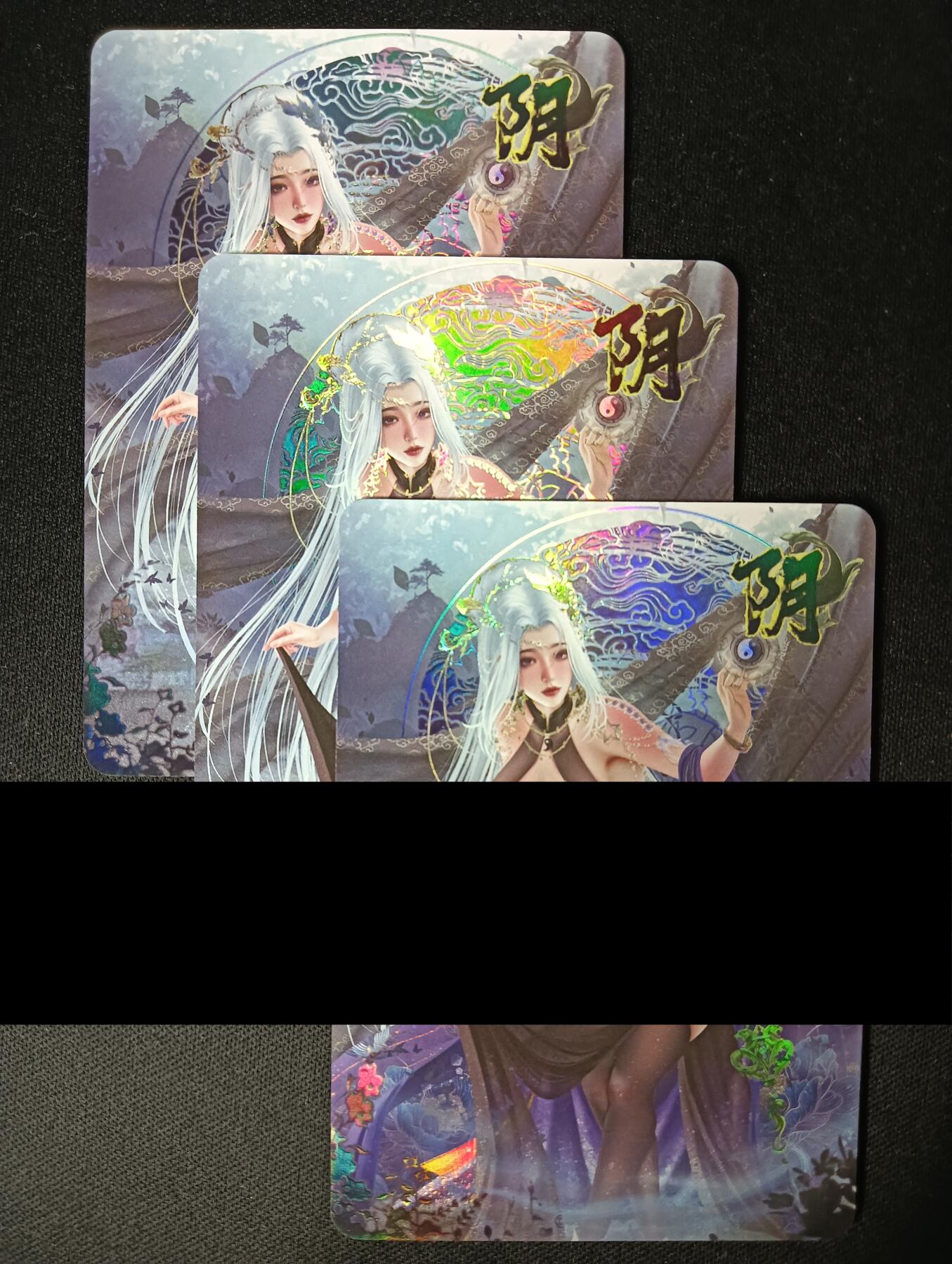 花开卡拍第45期（11月2号周日截拍，品控勿拍!!!拍品不寄存，运费5元，自制卡难免瑕疵，可能存在轻微撞角爆边等出厂瑕疵，品控介意勿拍！）