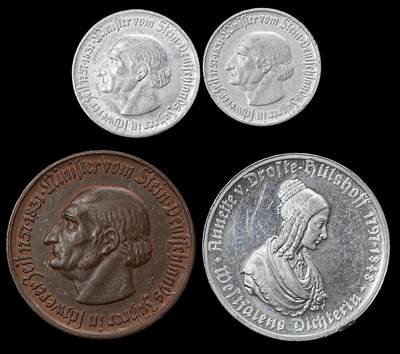 修遠堂世界钱币第九十一期 - 德国紧急时期威斯特法伦马币一组