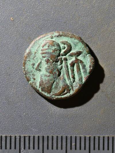 81期回流戒指饰品杂件纪念章丝路钱币专场 - 埃兰王朝铜币