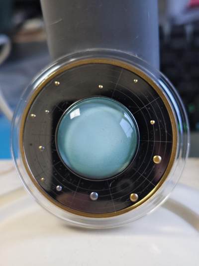 第180期拍卖【长期征集拍品】【北京币展专场】 - 喀麦隆2021年太阳系系列天王星钌化镀金彩印银币，有氧化，17.5克，999银，发行555枚