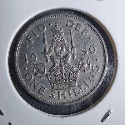 沼泽如烟--第886场 - 英国1950年1先令