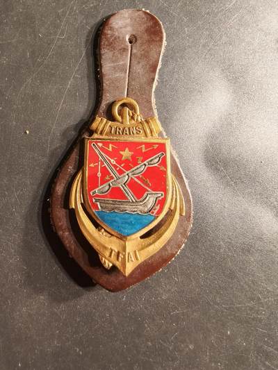 老王徽章第160期 -  法属吉布提交通运输部门证章     法国殖民地时期