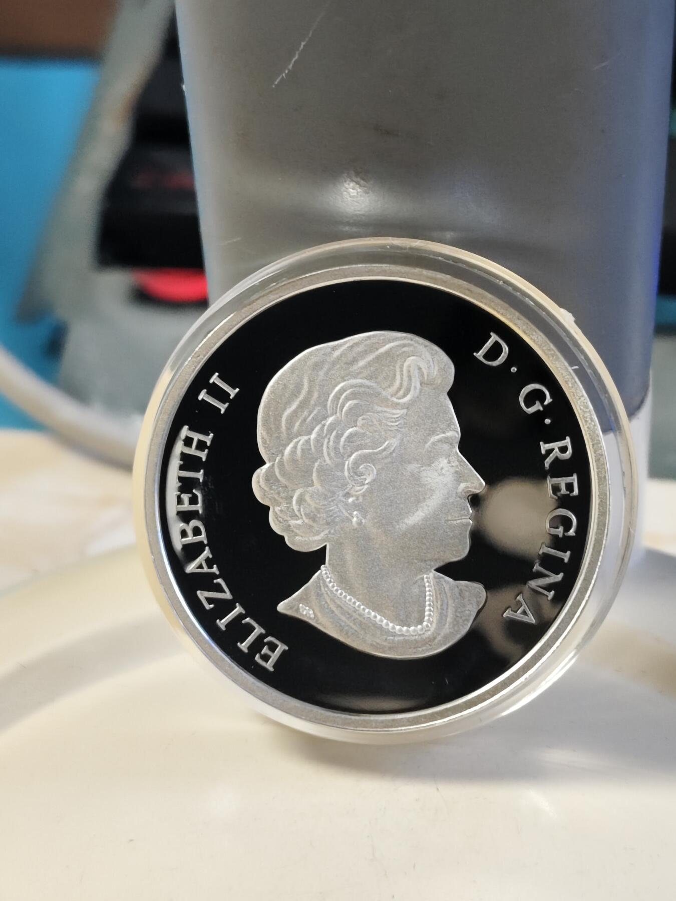 第180期拍卖【长期征集拍品】【北京币展专场】 加拿大2011年英国皇室威廉王子纪念银币2枚套装，925银，30克*2