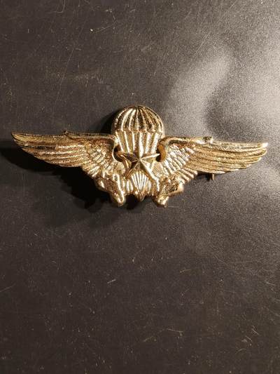 老王徽章第160期 - 哥伦比亚空降兵中级技能章