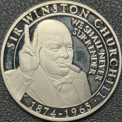 ＜小葵钱铺＞第64期·克朗币·套币·银币场·满200包邮，不寄存·3号发货 - 直布罗陀2020年至暗时刻·丘吉尔1/2克朗纪念币