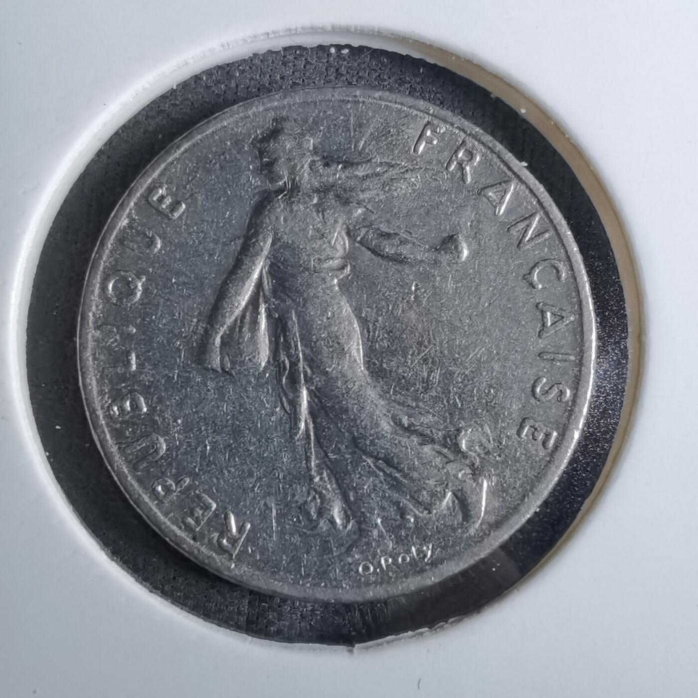 沼泽如烟--第886场 法国1977年半法郎