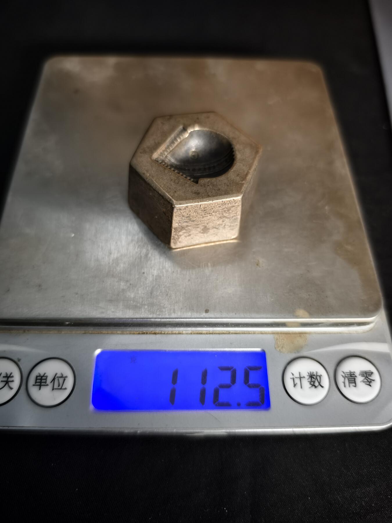 81期回流戒指饰品杂件纪念章丝路钱币专场 新疆饰品打制老铜模具