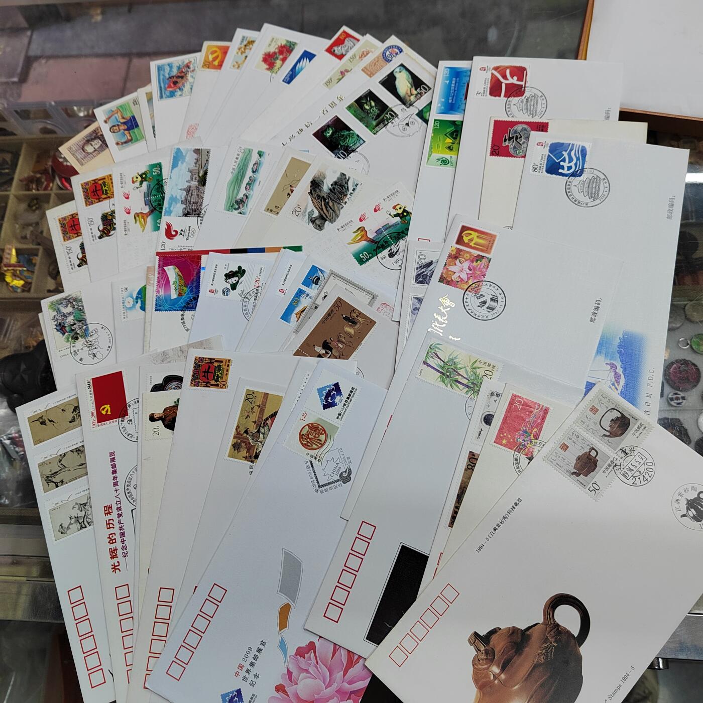 PCAI钱币3-578  纸币小专场 五十个首日封