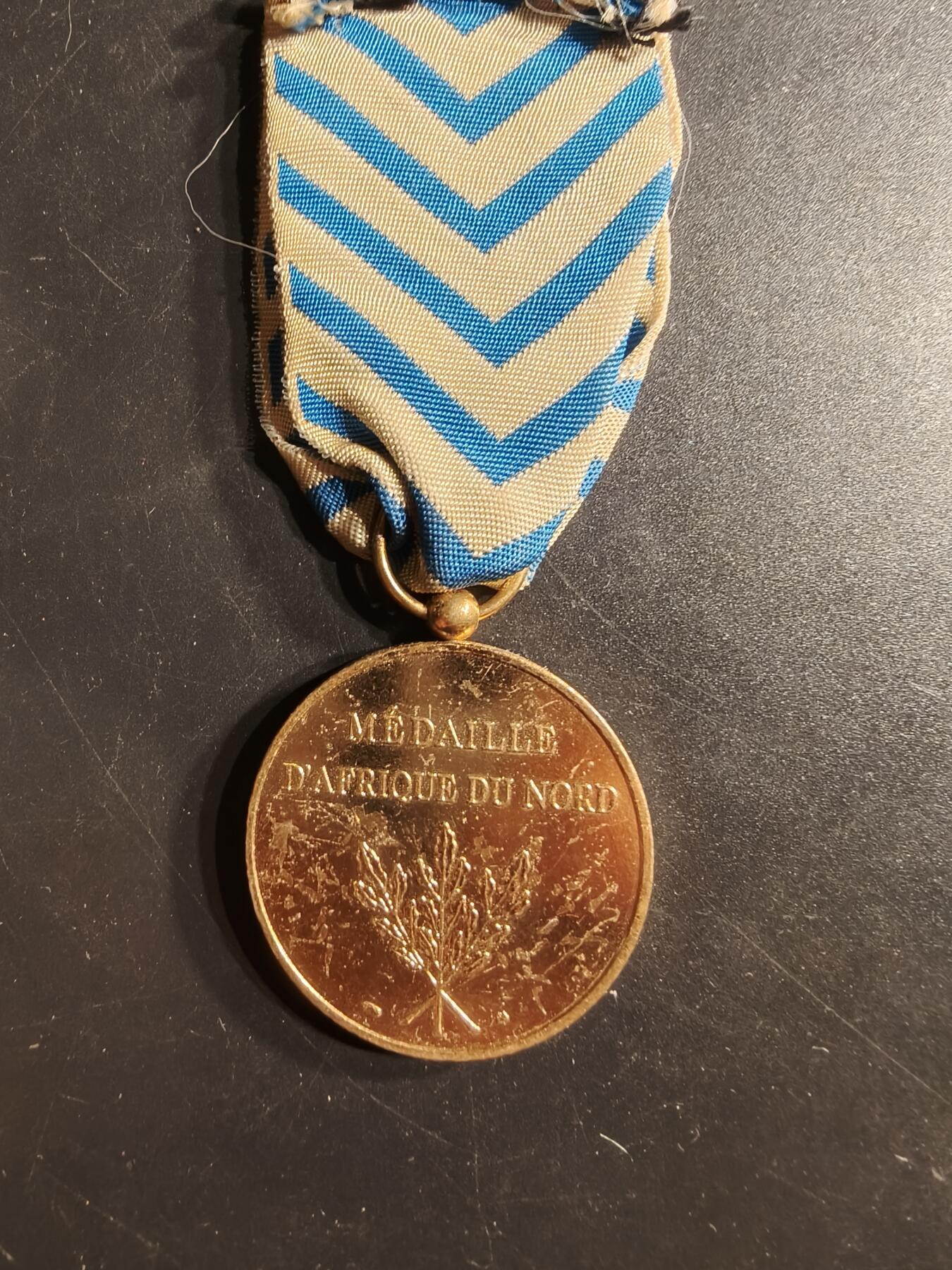 老王徽章第160期 法国北非战役奖章 