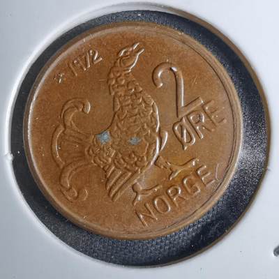 沼泽如烟--第886场 - 挪威1972年2欧尔