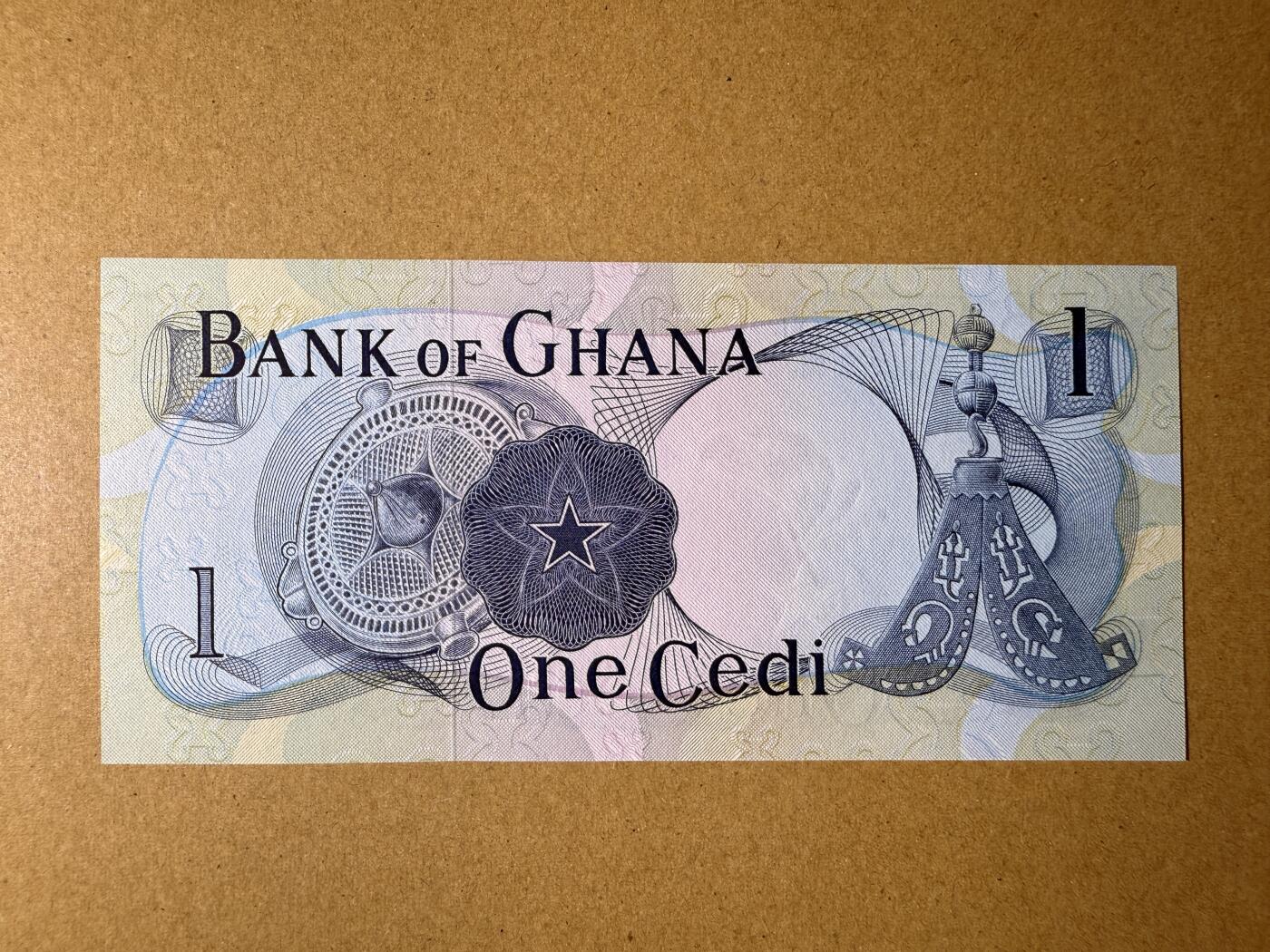 《艾美收藏》第218期-11.2周日外币荟萃 加纳1塞地 UNC 1971年版 无4