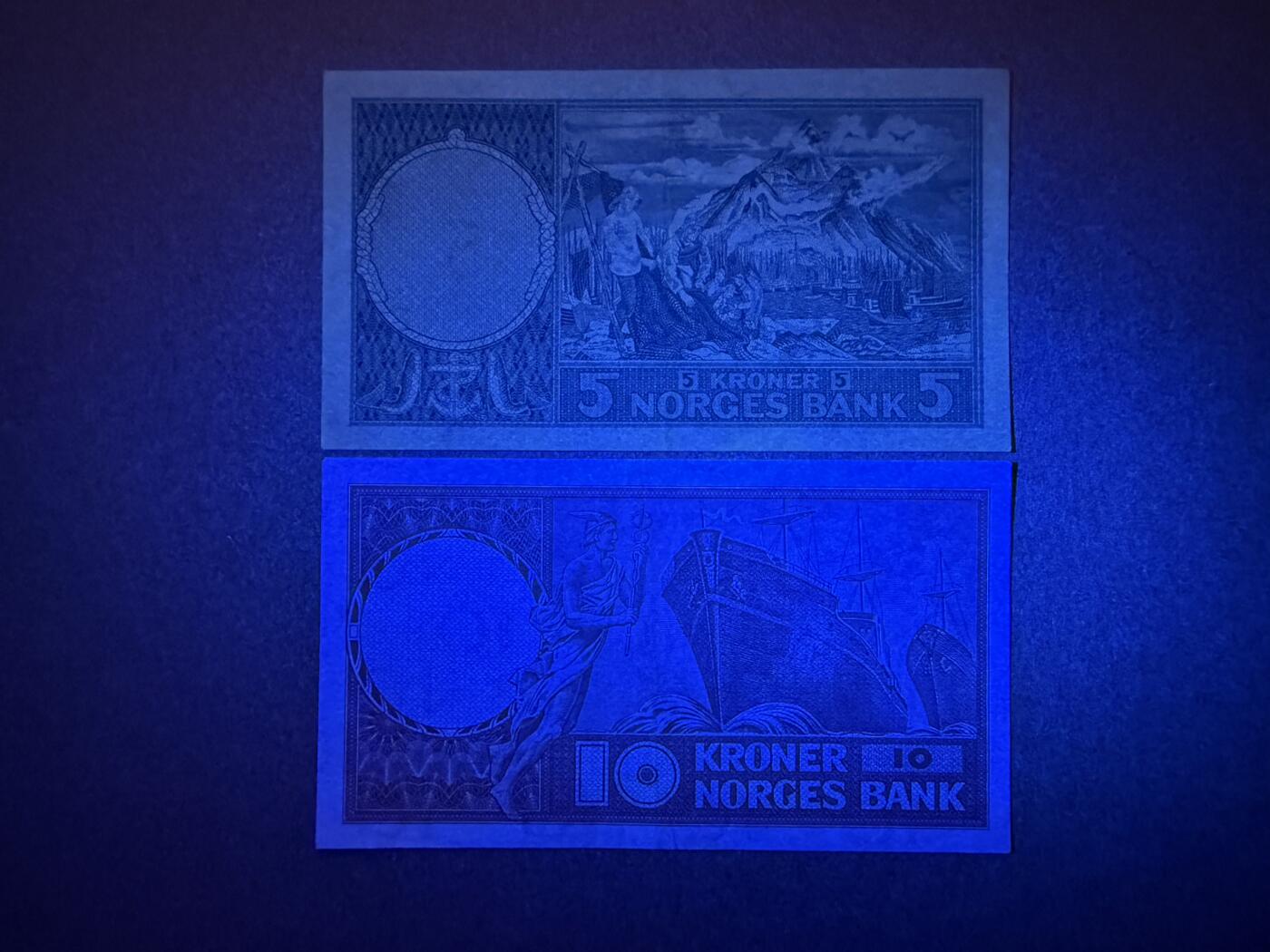 《艾美收藏》第218期-11.2周日外币荟萃 挪威5、10克朗2张 AU 1962、1973年版