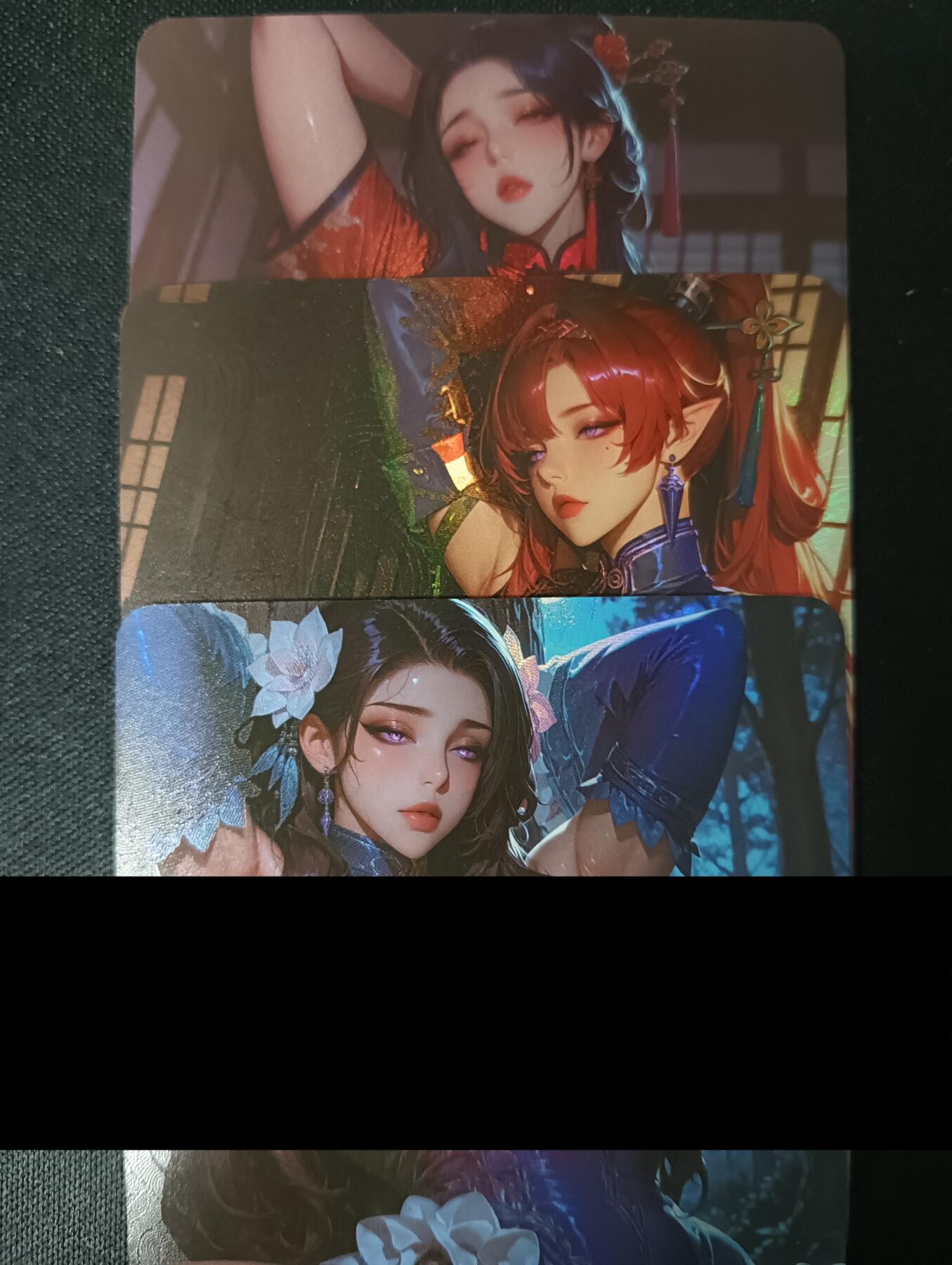 花开卡拍第45期（11月2号周日截拍，品控勿拍!!!拍品不寄存，运费5元，自制卡难免瑕疵，可能存在轻微撞角爆边等出厂瑕疵，品控介意勿拍！）