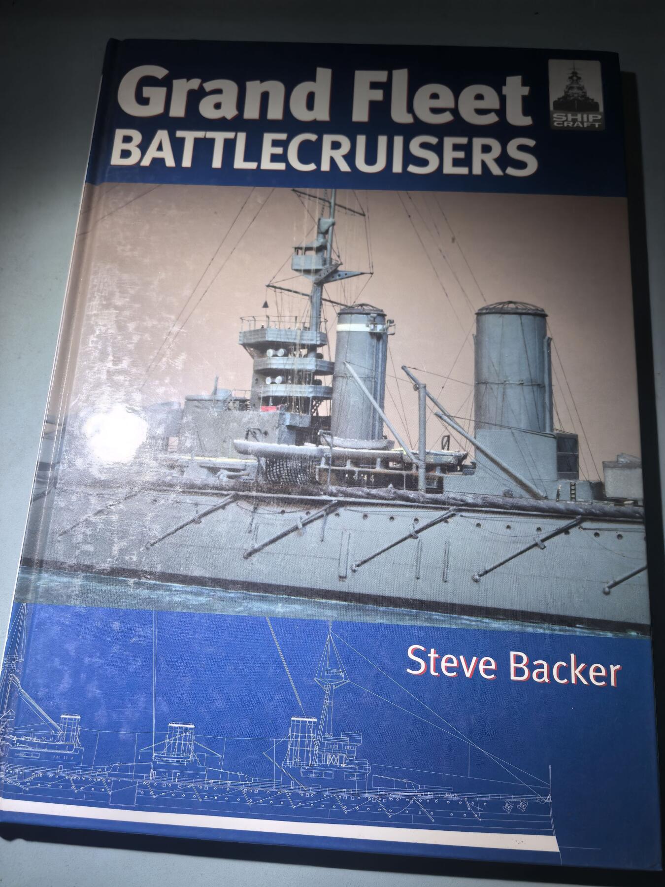 盛世勋华——号角文化勋章邮票专场拍卖第286期 军模型制作指南 ShipCraft系列 大舰队战列巡洋舰 126页 硬皮