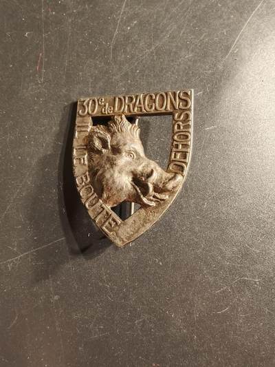 老王徽章第160期 -  法国第30龙骑兵团证章