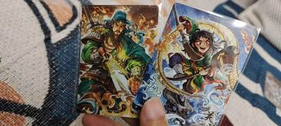 秋原瞳的小店第二十七期（持续收拍，11月秋意正浓，冬欲近，暖心囤卡好时光） - 卡游三国浮生如梦关羽一对