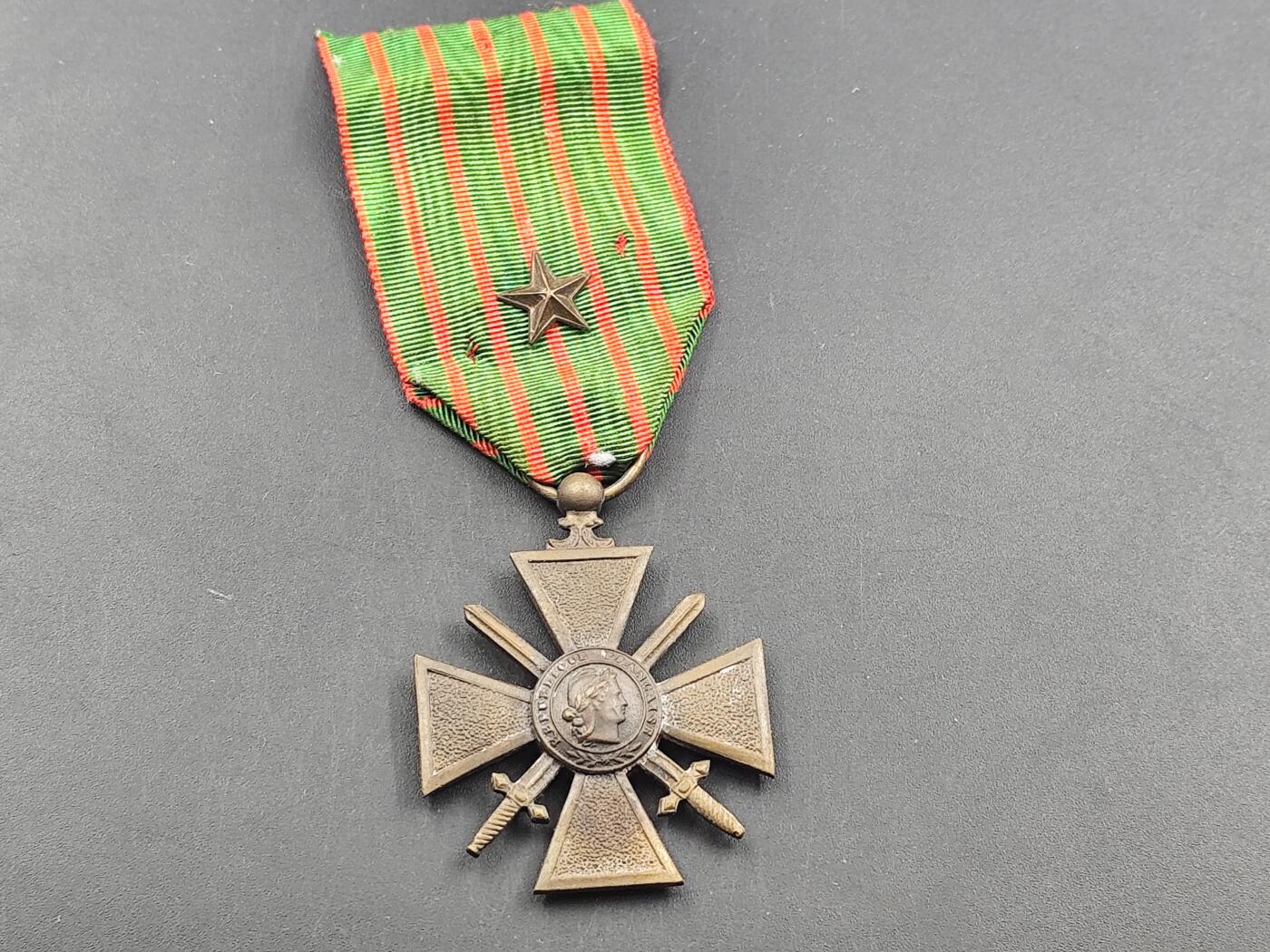 10月底 冲业绩 来一波精品证章场子 法国一战胜利奖章铜制一星版