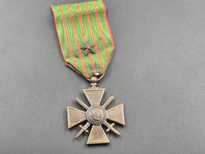 10月底 冲业绩 来一波精品证章场子 - 法国一战胜利奖章铜制一星版