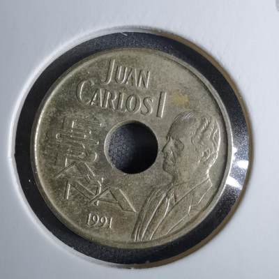 沼泽如烟--第886场 - 西班牙1991年25比塞塔